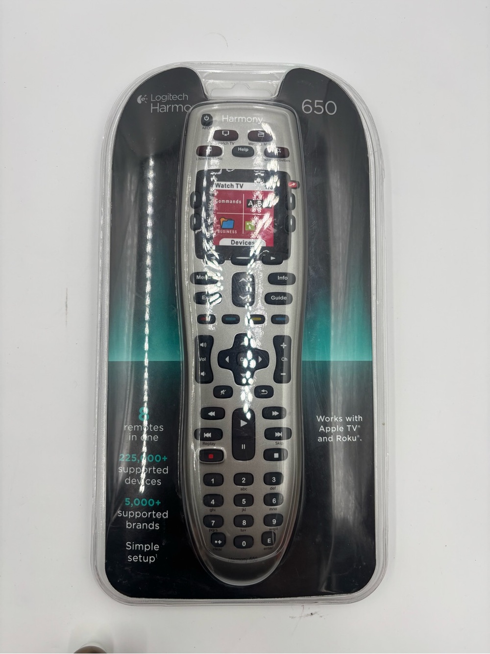 Logitech Harmony 650
All in one TV remote control